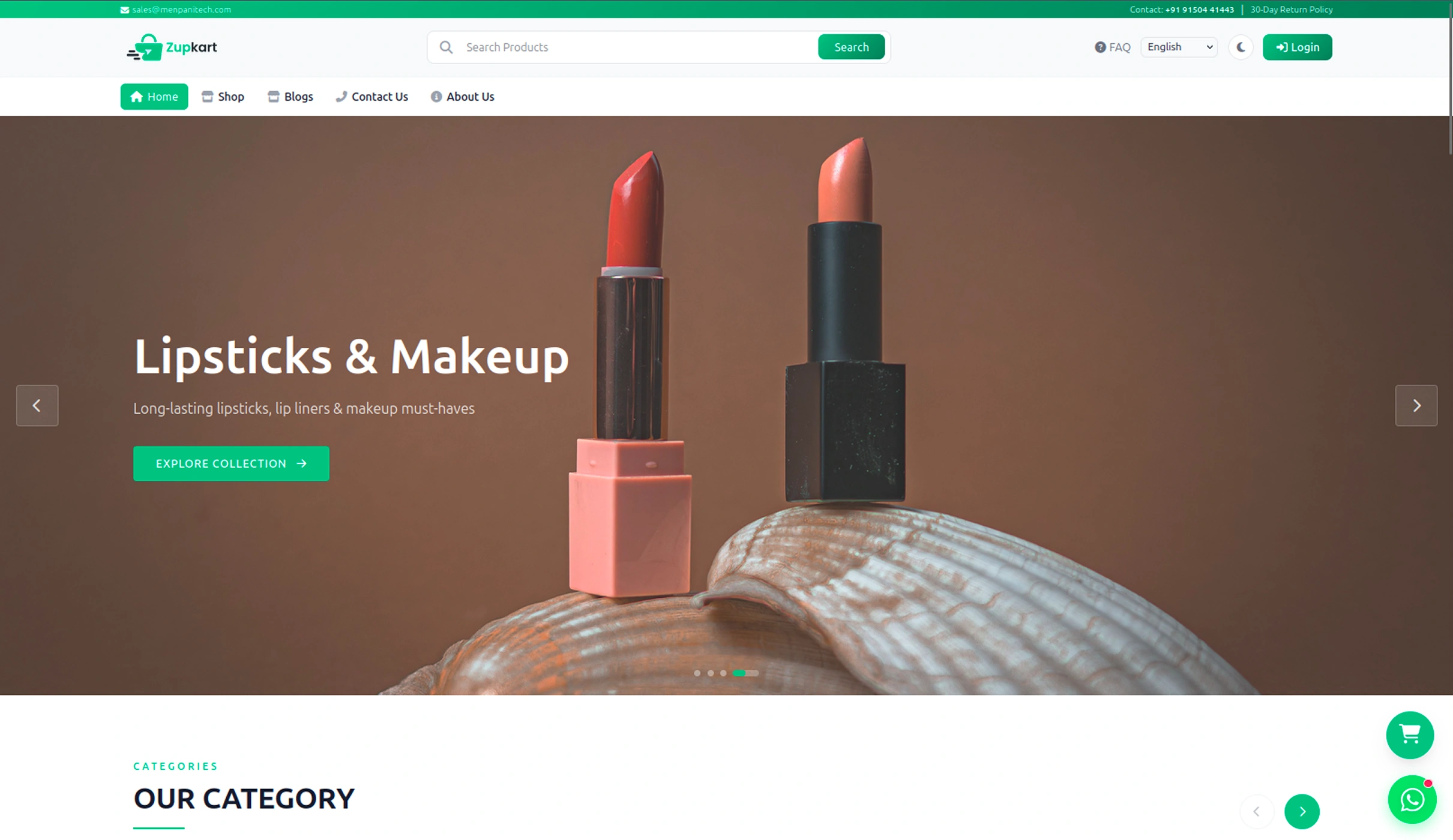 Home Page Preview